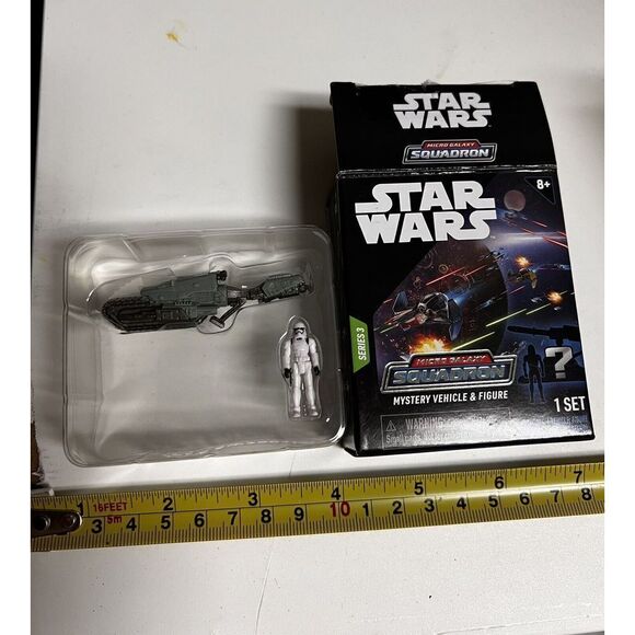 Star Wars‎ Micro Galaxy Squadron Series 3 Tread Speeder First Order Stormtrooper - Picture 4 of 4